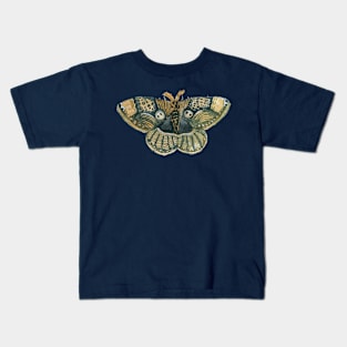 Watercolor Brahmin Moth Kids T-Shirt